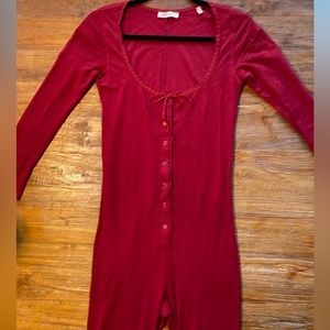 DOEN MAISIE pointelle jumpsuit, XS.